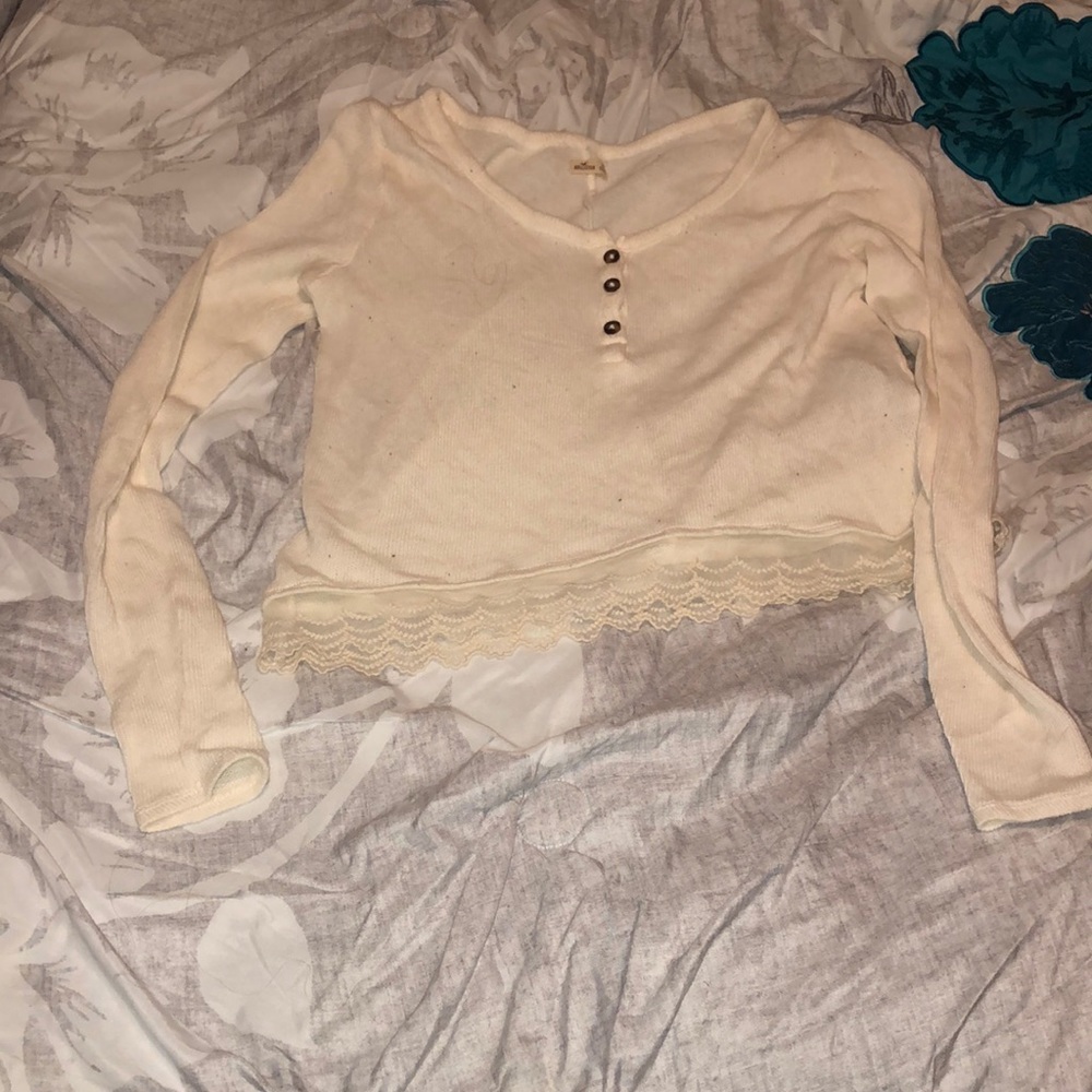 Cropped sweater - Picture 2 of 2